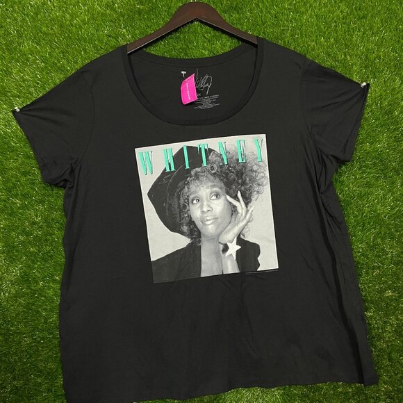 Whitney Houston Hip-hop T-shirt size 2XL - Picture 4 of 6